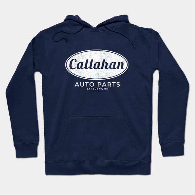 Callahan Auto Parts - vintage logo Hoodie by BodinStreet